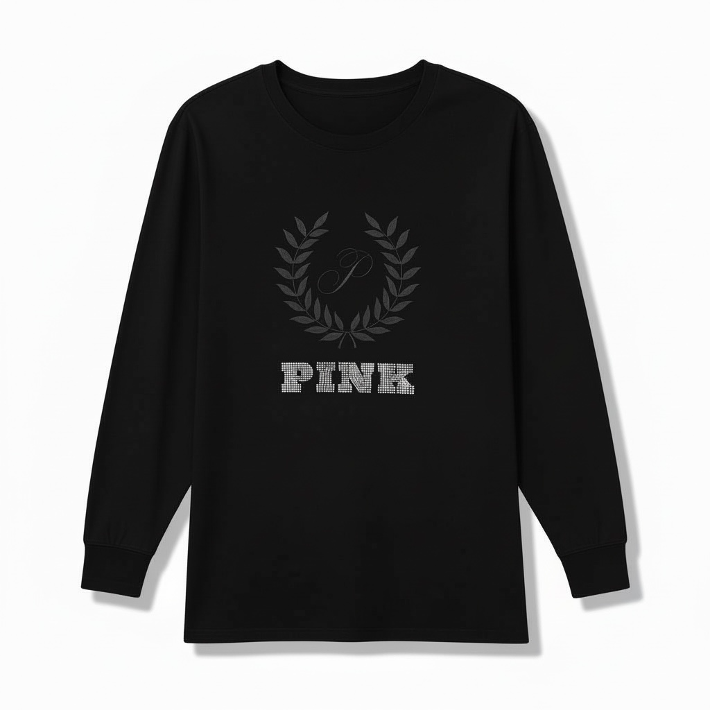 PINK long sleeve tee