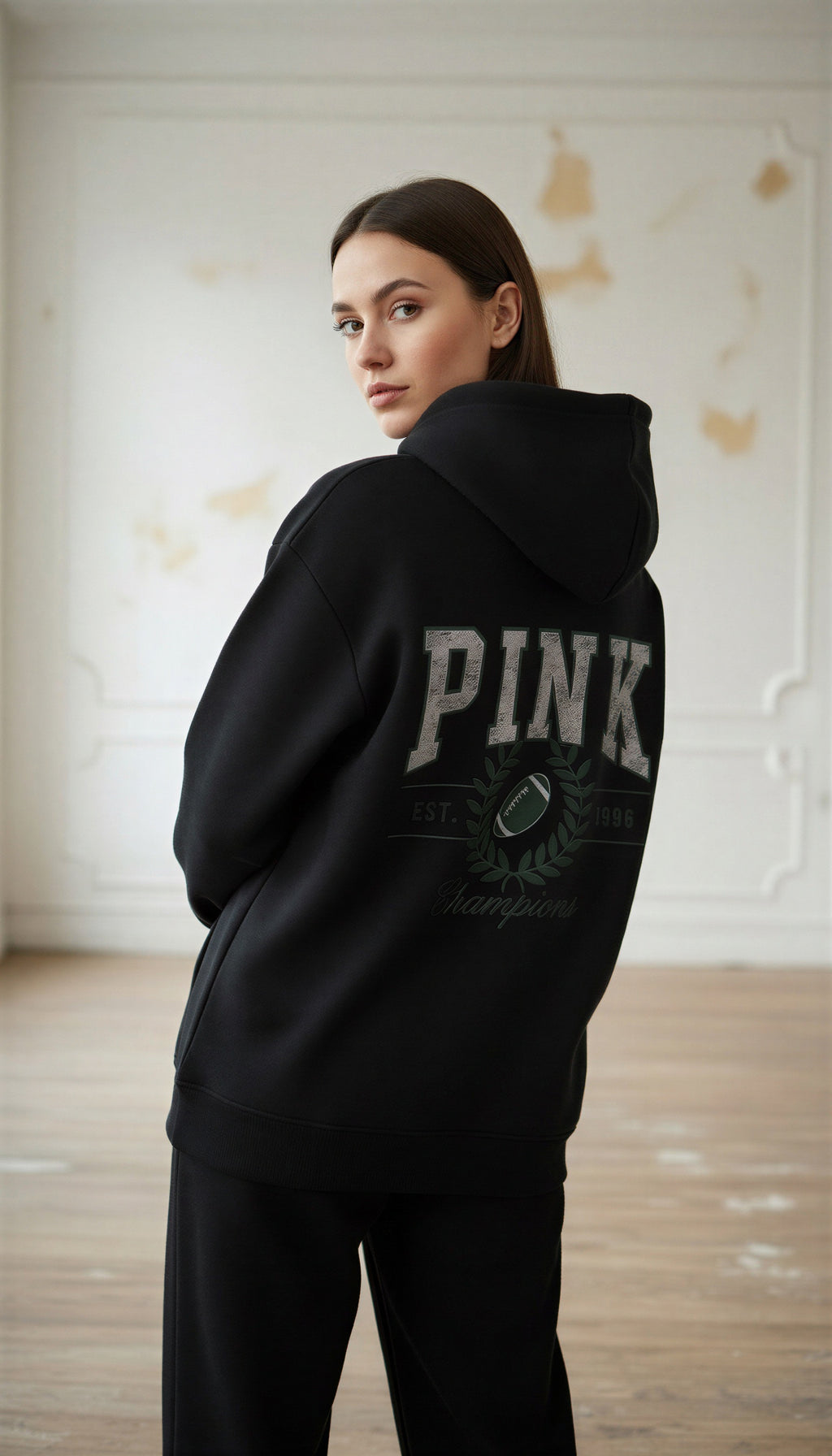 PINK HOODIE