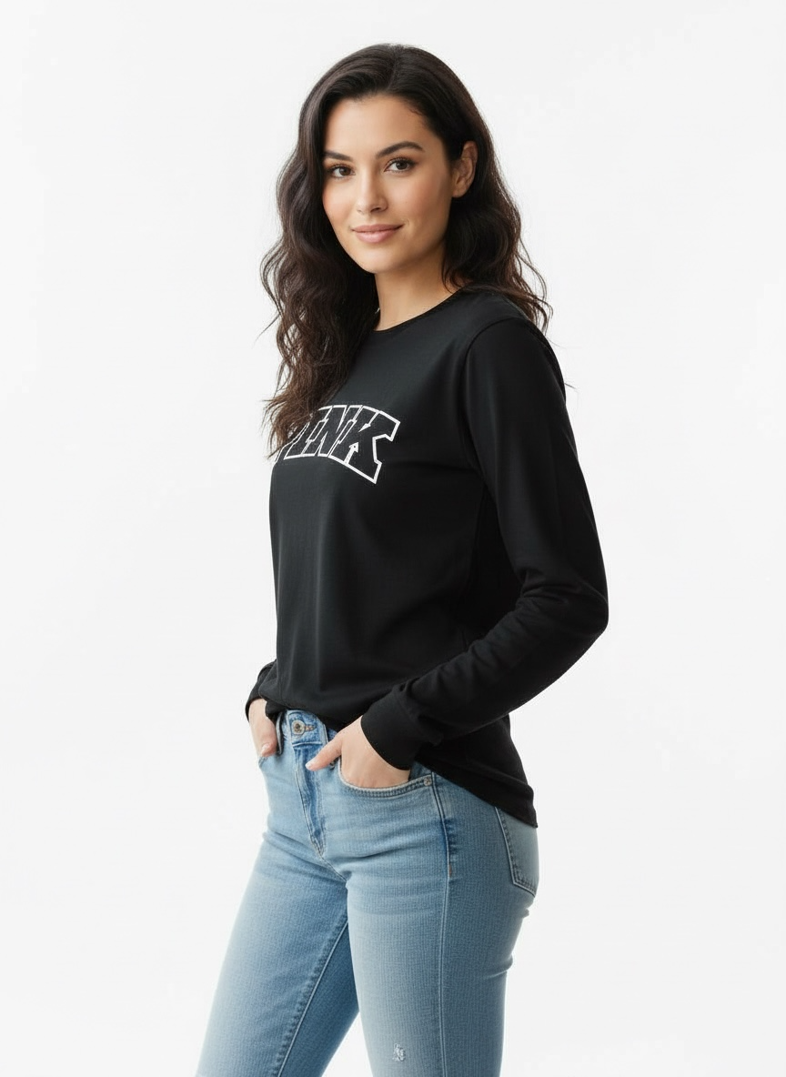 PINK long sleeve tee