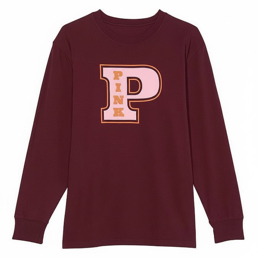 PINK cotton long sleeve